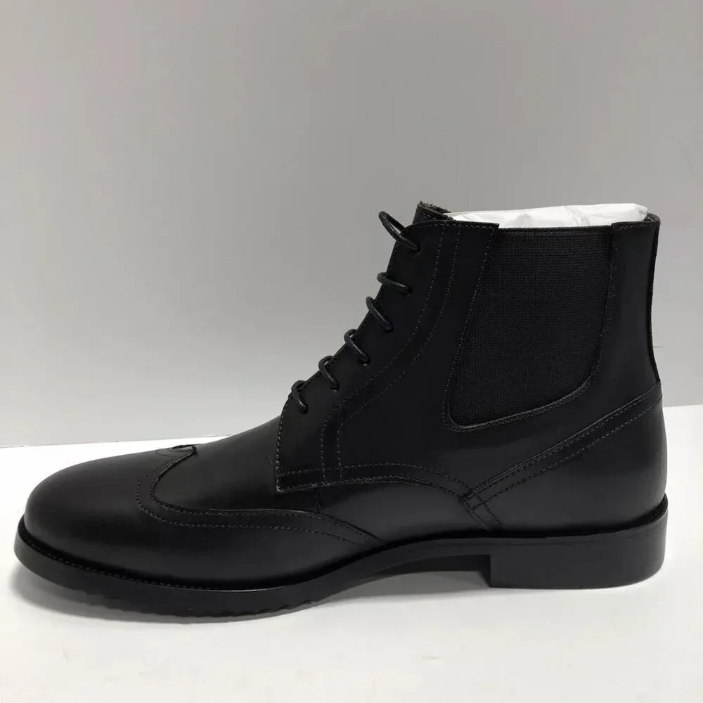 Zanzara Men’s Morrell, Gray Lace-Up Boots, Size 9D.